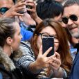 Russell Crowe arrive au photocall du film "The Mummy" au World Square à Sydney, Ausyralie, le 23 mai 2017.