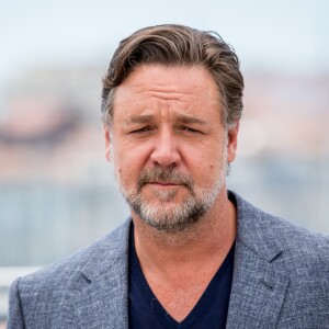 Russell Crowe - Photocall du film "The Nice Guys" lors du 69e Festival International du Film de Cannes. Le 15 mai 2016 © Borde-Moreau / Bestimage