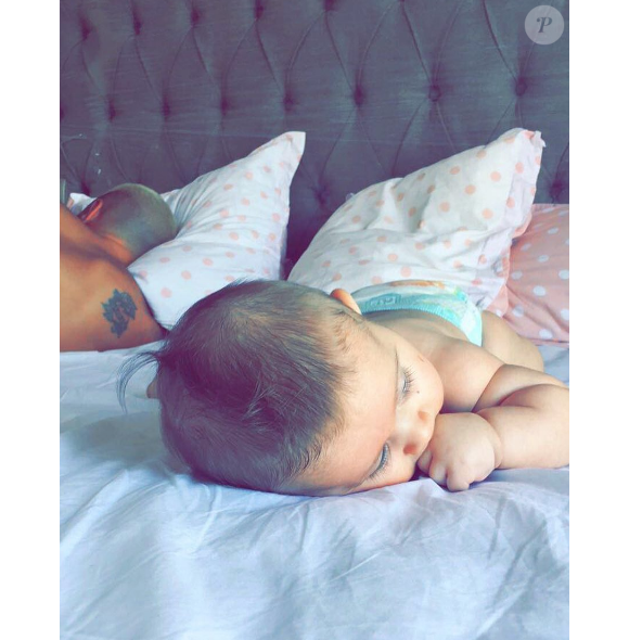 Néo, le bébé de Sofiane (ex-Star Academy) et de Niki. Il est né en septembre dernier.