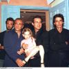 Alexandre Devoise, Hubert Boukobza, Jean-Luc Delarue et Philippe Vecchi - Saint-Tropez en 1998