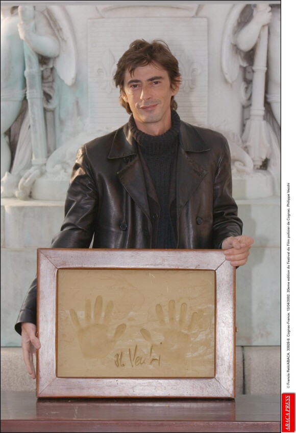 Philippe Vecchi en 2002 à la 20eme edition du Festival du Film policier de Cognac © Francis Petit/ABACA