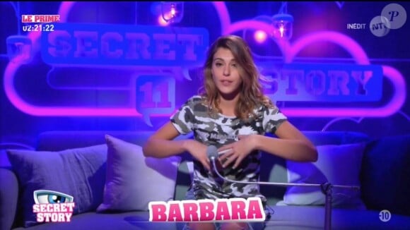 Barbara - "Secret Story 11", jeudi 26 octobre 2017, NT1