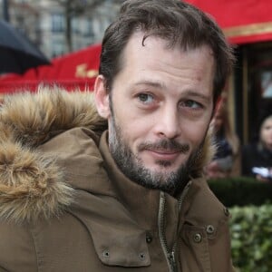 Nicolas Duvauchelle - Arrivées pour le déjeuner des nominations des 'César' au Fouquet's à Paris Le 4 Février 2017.