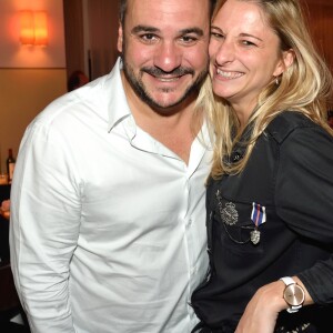 Exclusif - François-Xavier Demaison et sa compagne Anaïs Tihay - 4e soirée du tout 1er Festival du Théâtre Français en Israël, organisé par Steve Suissa à Tel Aviv, le 30 octobre 2017. © Erez Lichtfeld/Bestimage