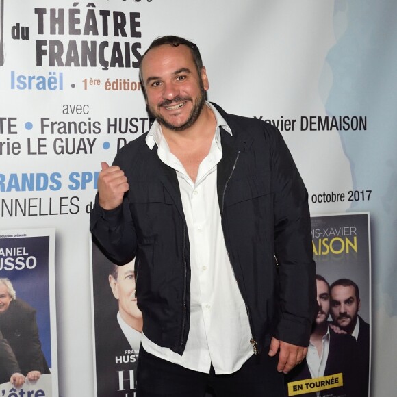 Exclusif - François-Xavier Demaison - 4e soirée du tout 1er Festival du Théâtre Français en Israël, organisé par Steve Suissa à Tel Aviv, le 30 octobre 2017. © Erez Lichtfeld/Bestimage