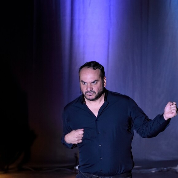 Exclusif - François-Xavier Demaison et son public - 4e soirée du tout 1er Festival du Théâtre Français en Israël, organisé par Steve Suissa à Tel Aviv, le 30 octobre 2017. © Erez Lichtfeld/Bestimage