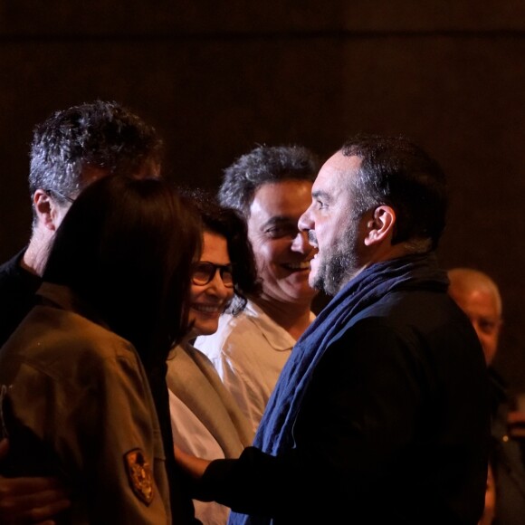 Exclusif - François-Xavier Demaison et son public - 4e soirée du tout 1er Festival du Théâtre Français en Israël, organisé par Steve Suissa à Tel Aviv, le 30 octobre 2017. © Erez Lichtfeld/Bestimage
