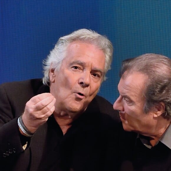 Exclusif - Daniel Russo et Pierre Arditi - 2e soirée du tout 1er Festival du Théâtre Français en Israël, organisé par Steve Suissa à Tel Aviv, le 23 octobre 2017. © Erez Lichtfeld/Bestimage