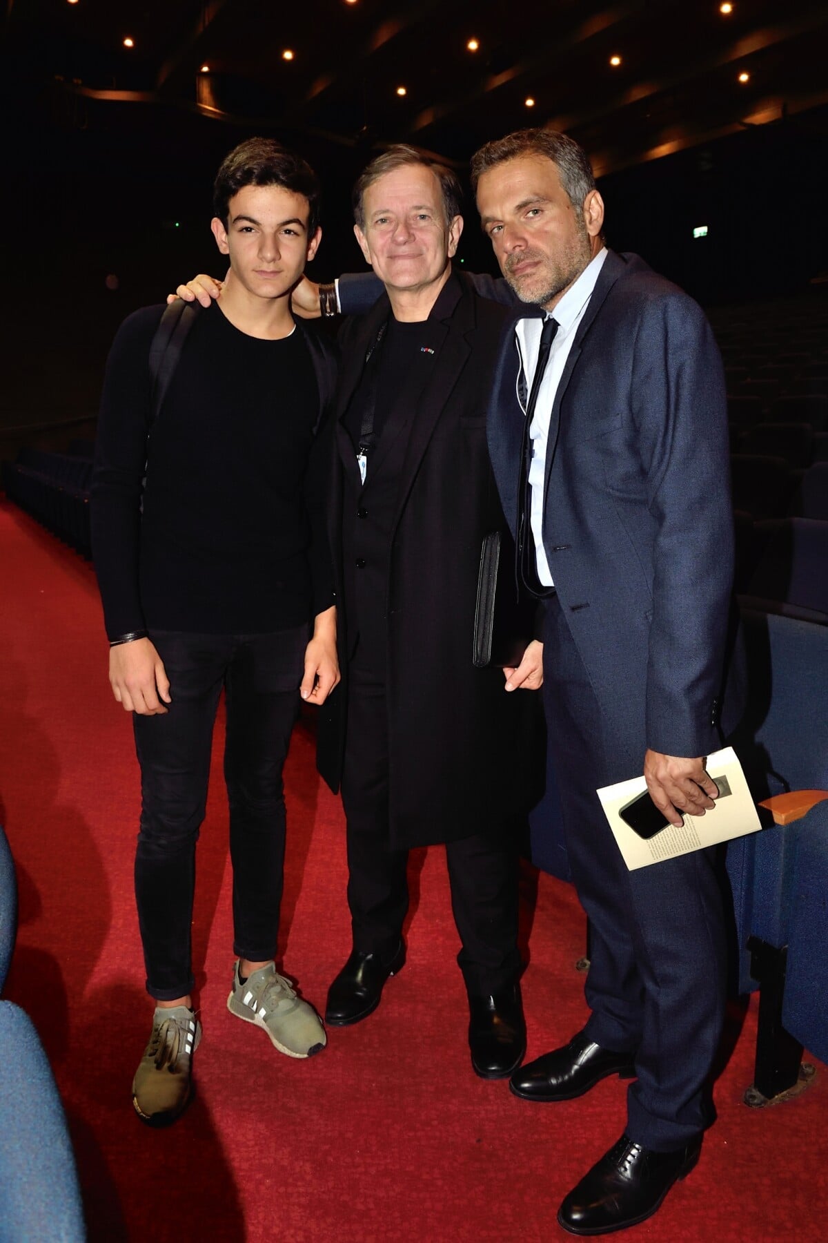Photo Exclusif Steve Suissa, fondateur du festival, son fils Ethan