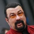 Steven Seagal dévoile le nouveau modèle de montres U-Boat qu'il à conçu lui-même à Moscou le 30 septembre 2016.