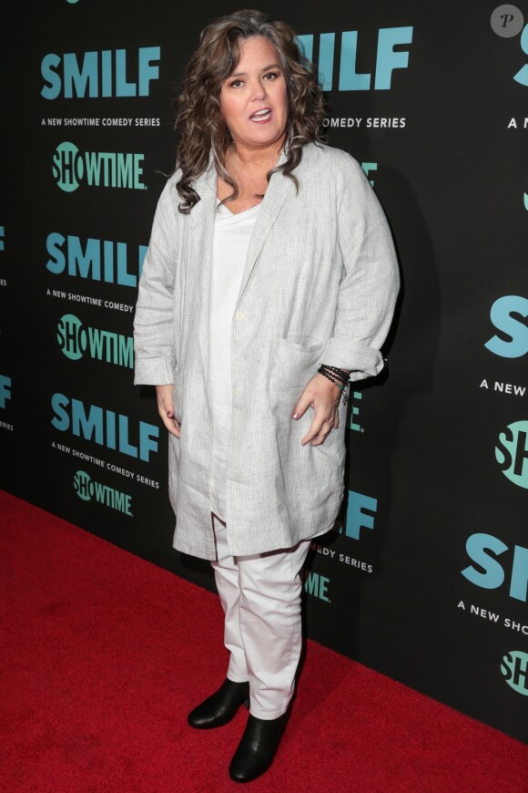 Rosie O'Donnell assiste à la première de la série "SMILF" à Hollywood, le 9 octobre 2017.