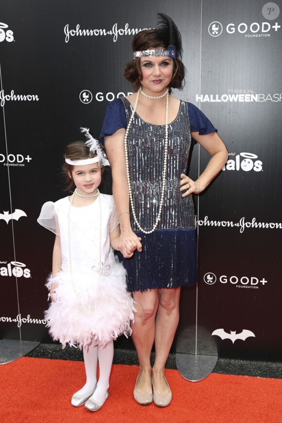 Tiffani Thiessen et sa fille Harper Smith à la soirée Good+ Foundation's first annual Halloween à Hollywood, le 29 octobre 2016