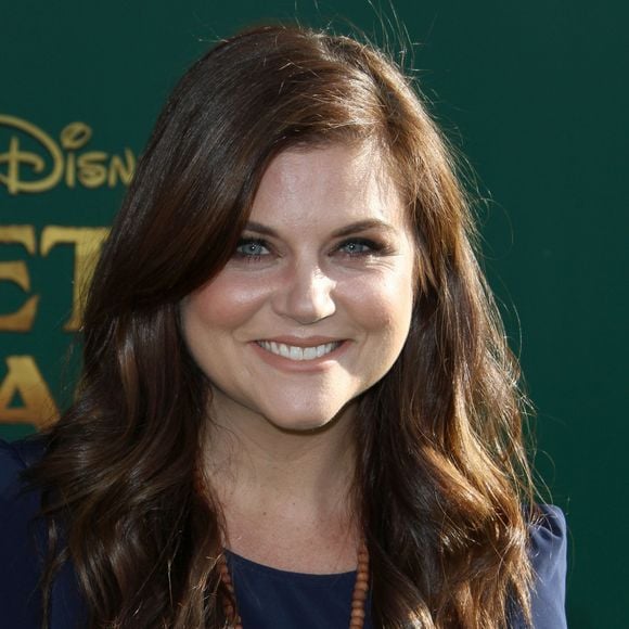 Tiffani Thiessen à la première de Pete's Dragon au théâtre El Capitan à Hollywood, le 8 août 2016