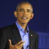 Barack Obama soutient la candidature de Phil Murphy au poste de gouverneur du New Jersey le 19 octobre 2017.