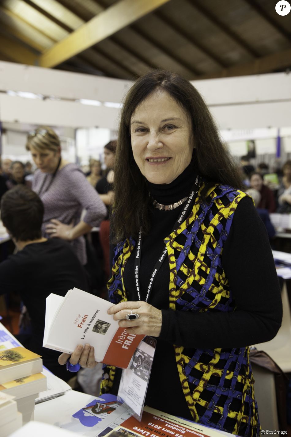  Ir ne  Frain  Foire du Livre de Brive 2022 le 11 novembre 