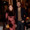 Exclusif - Elodie Frégé et son compagnon Cyril Mokaiesh au cocktail lors de la clôture de la 4ème édition le Festival du Cinéma et Musique de Film de La Baule, France, le 12 novembre 2017. © Rachid Bellak/Bestimage