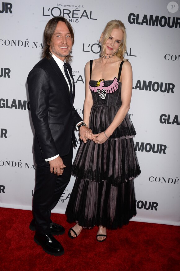 Keith Urban et Nicole Kidman - Glamour Women of the Year Awards au Kings Theatre. Brooklyn, New York, le 13 novembre 2017.