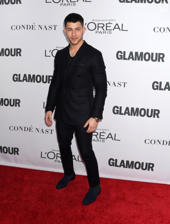 Nick Jonas - Glamour Women of the Year Awards au Kings Theatre. Brooklyn, New York, le 13 novembre 2017.