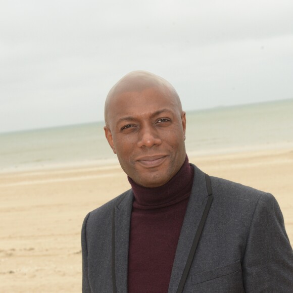 Semi-exclusif - Harry Roselmack - Rendez-vous sur la plage de La Baule lors de la 4e édition le Festival du Cinéma et Musique de Film de La Baule le 10 novembre 2017. © Rachid Bellak/Bestimage