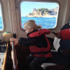 Le prince Jacques de Monaco à la barre d'un bateau de la police maritime monégasque. Quelques jours plus tard, il passait chez le coiffeur pour sa première coupe. Photo Instagram Princesse Charlene de Monaco le 10 novembre 2017.