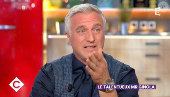 David Ginola - "C à vous", mercredi 15 novembre 2017, France 5