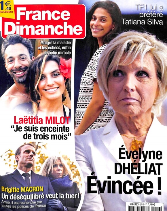 Magazine "France Dimanche", en kiosques vendredi 17 novembre 2017.