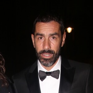 Jessica Lemarie-Pirès, Robert Pirès lors de la soirée du Global Gift Gala held au Corinthia Hotel à Londres le 18 novembre 2017.