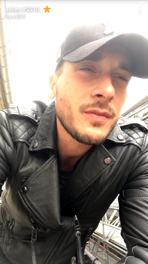 Julien Geloën, chroniqueur de "Secret Story 11", dévoile avoir été victime d'un vol, dimanche 19 novembre 2017, Snapchat