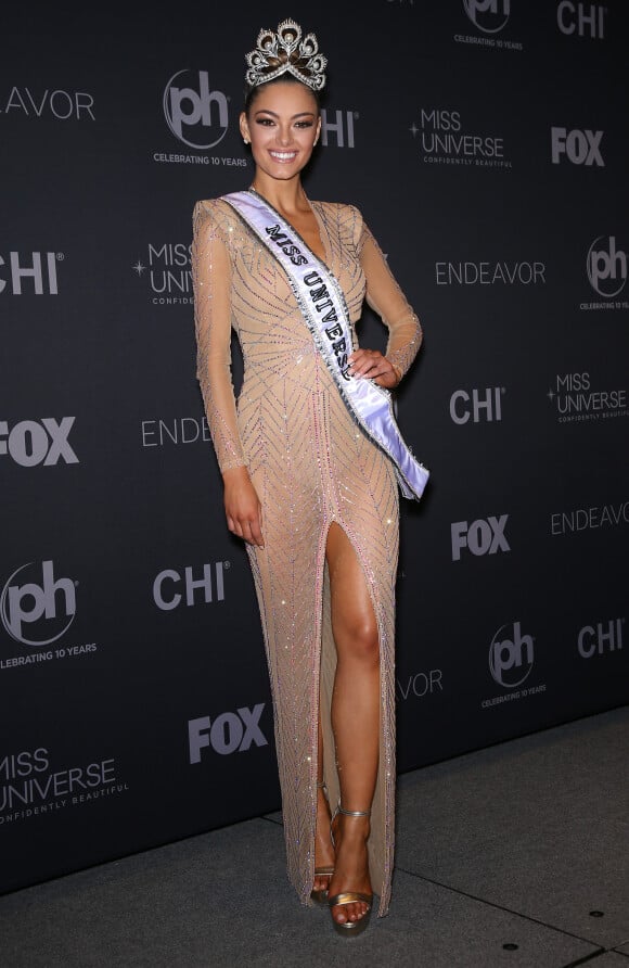 La Sud-Africaine Demi-Leigh Nel-Peters devient Miss Univers à Las Vegas, le 26 novembre 2017 © Mjt/AdMedia via Zuma/Bestimage