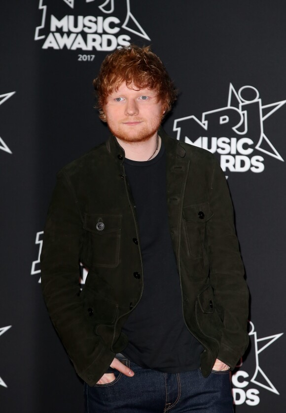 Ed Sheeran - 19e édition des NRJ Music Awards à Cannes le 4 novembre 2017. © Dominique Jacovides/Bestimage
