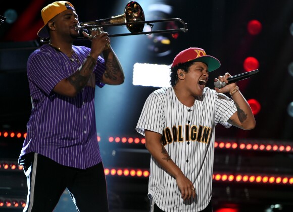 Bruno Mars aux BET Awards le 25 juin 2017 à Los Angeles.