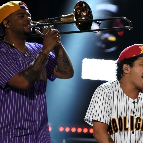 Bruno Mars aux BET Awards le 25 juin 2017 à Los Angeles.