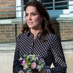 Kate Middleton visite le Musée Foundling à Londres, Royaume Uni, le 28 novembre 2017.