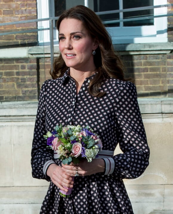 Kate Middleton visite le Musée Foundling à Londres, Royaume Uni, le 28 novembre 2017.