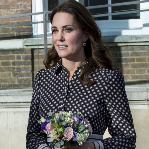 Kate Middleton visite le Musée Foundling à Londres, Royaume Uni, le 28 novembre 2017.