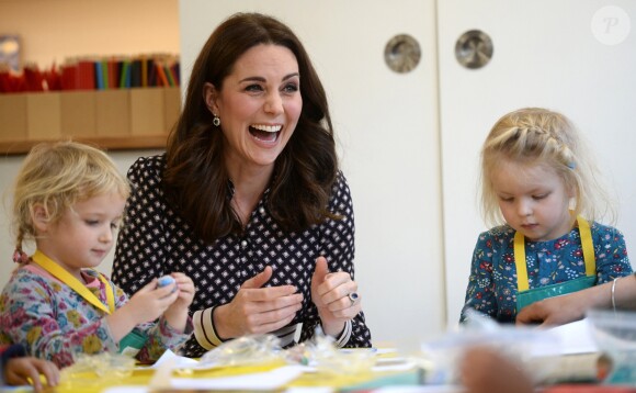 Kate Middleton visite le Musée Foundling à Londres, Royaume Uni, le 28 novembre 2017.