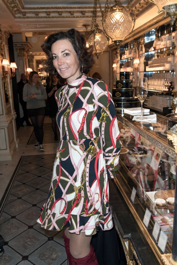 Exclusif - Stéphanie des Horts - Soirée d'inauguration du Café Pouchkine au 16, place de la Madeleine dans le 8ème arrondissement à Paris le 29 novembre 2017. © Julio Piatti/Bestimage