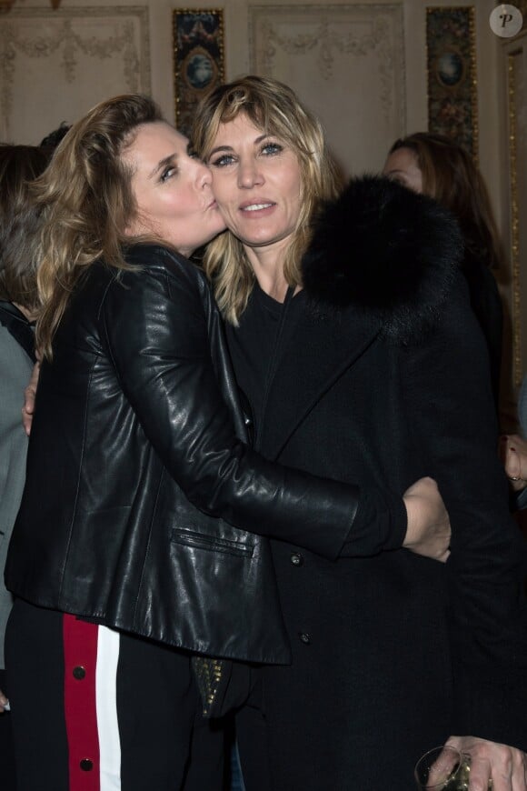 Exclusif - Marie-Amélie et Mathilde Seigner - Soirée d'inauguration du Café Pouchkine au 16, place de la Madeleine dans le 8ème arrondissement à Paris le 29 novembre 2017. © Julio Piatti/Bestimage