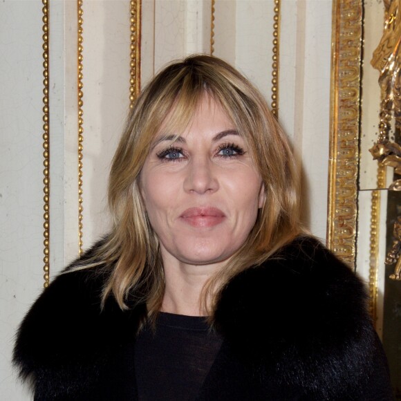 Exclusif -  Mathilde Seigner - Soirée d'inauguration du Café Pouchkine au 16, place de la Madeleine dans le 8ème arrondissement à Paris le 29 novembre 2017. © Julio Piatti/Bestimage