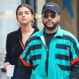 Selena Gomez et The Weeknd à New York le 3 septembre 2017.