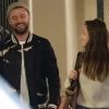 Exclusif - Justin Timberlake et sa femme Jessica Biel sortent, hilares et complices, d'un immeuble de bureaux à Los Angeles, Californie, Etats-Unis, le 30 novembre 2017.