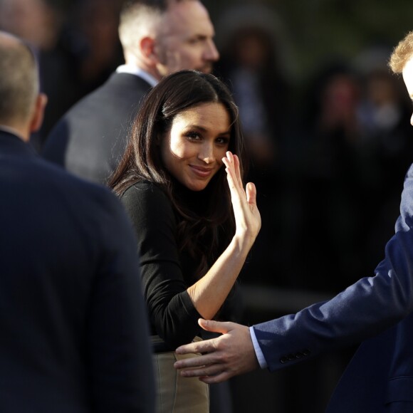 Le prince Harry et Meghan Markle à Nottingham le 1er décembre 2017.