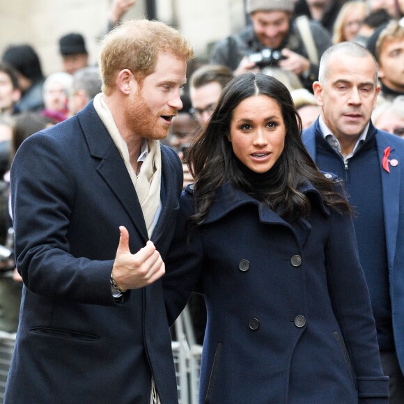 Le prince Harry et Meghan Markle à Nottingham le 1er décembre 2017.