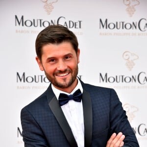 Semi-Exclusif - Christophe Beaugrand durant l'ouverture de l'espace "Mouton Cadet Wine Bar" sur le toit du Palais des Festivals pour la durée du 70ème Festival International du Film de Cannes. Pour l'occasion, Mouton Cadet a invité le célébre pianiste compositeur Michel Legrand à se produire accompagné par son bassiste et son batteur. Plus d'une heure de bonheur partagé entre jazz et musiques de films pour les quelques priviligiés présents sur la terrasse. Cannes, le 18 mai 2017. © Bruno Bebert/Bestimage18/05/2017 - Cannes