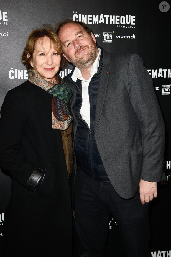 Nathalie Baye et Xavier Beauvois - Avant-première du film "Les gardiennes" à La Cinémathèque française à Paris le 1er décembre 2017. © Coadic Guirec/Bestimage