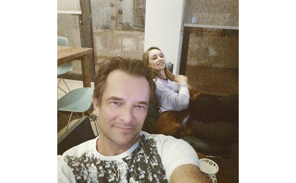 Photo David Hallyday Et Sa Fille Emma Smet Sur Une Photo Publi E Sur Instagram Le F Vrier