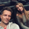 David Hallyday et sa fille Emma Smet sur une photo publiée sur Instagram le 24 septembre 2017