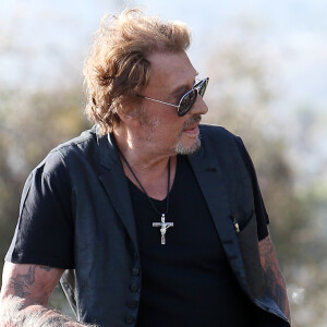 Johnny Hallyday le 27 septembre 2014 à Los Angeles