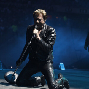 EXCLU : Johnny Hallyday en concert au Stade de France, le 17 juin 2012.