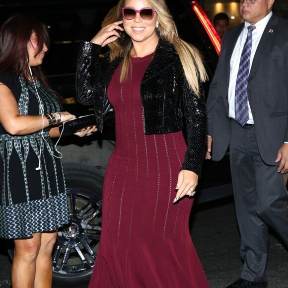 Mariah Carey à New York. Le 21 septembre 2015.